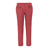 Women's Stretch Bags Convertible Trousers in Auburn Red