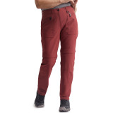 Women's Stretch Bags Convertible Trousers in Auburn Red