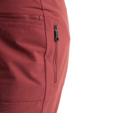 Women's Stretch Bags Convertible Trousers in Auburn Red