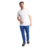 Men's Stretch Bags Trousers in Stratus Blue