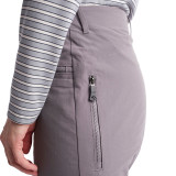 Women's Stretch Bags Trousers in Mauve Grey