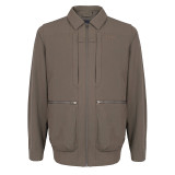 Men's Frontier Jacket in Dark Olive Brown