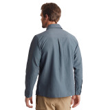 Men's Frontier Long Sleeve Shirt in Slate Grey Marl