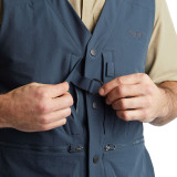 Men's Frontier Vest in Storm Blue