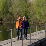 Women's Farne Jacket in Eclipse Blue