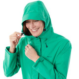 Women's Brecon Waterproof Jacket in Ascent Green