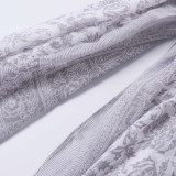 Insect Shield Versatile Wrap Scarf in Grey