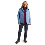 Women's Brecon Waterproof All Season Walking Jacket in Drift Blue