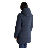 Women's Delta Down Insulated Long-Length Coat in True Navy