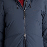 Women's Delta Down Insulated Long-Length Coat in True Navy