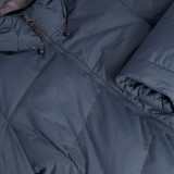 Women's Delta Down Insulated Long-Length Coat in True Navy