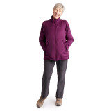 Women's Rime Insulated Walking Jacket in Plum Purple