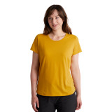 Women's Global Short Sleeve T-Shirt in Iris Yellow