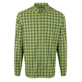 Men's Dover Long Sleeve Shirt in Alpine Green/Conifer Check