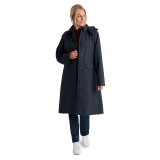 Women's Serein Waterproof Mac in True Navy