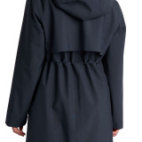 Women's Serein Waterproof Mac in True Navy