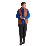 Men's Rime Insulated Gilet in Copper Orange