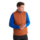 Men's Rime Insulated Gilet in Copper Orange