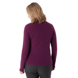 Women's Microgrid Fleece Jacket in Plum Purple