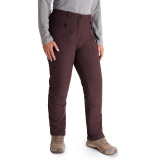 Women's Winter Walking Stretch Bags in Darkest Plum