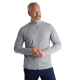 Men's Radiant Merino Lightweight Zip Jacket in Slate Grey