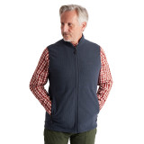 Men's Microgrid Fleece Gilet in True Navy