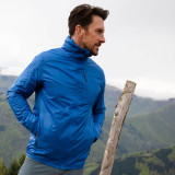 Men's Bora Windproof Jacket in Electric Blue