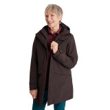 Women's Bowland Insulated Waterproof Jacket in Condor Brown