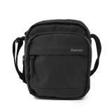RFID Protected Crossbody Bag in Asphalt 