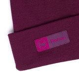 Rohan Buff Merino Heavy Beanie in Plum Purple