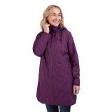 Women's Clarendon Jacket in Plum Purple Print