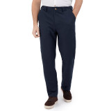 Men's Ravello Linen Trousers in Deep Navy