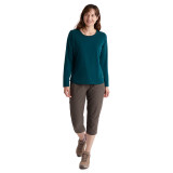 Women's Roamer ¾ Length Walking Trousers in Shadow Grey