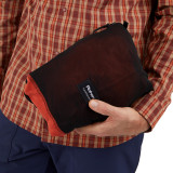 Men's Microgrid Fleece Jacket in Coast Red