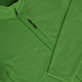 Men's Microgrid Fleece Jacket in Java Green