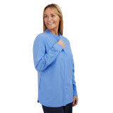 Women's Voyager Long Sleeve Shirt in Sorrento Blue Women's Voyager Long Sleeve Shirt in Sorrento Blue