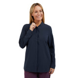 Women's Voyager Long Sleeve Shirt in True Navy