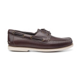 Men's Hotter Roman Boat Shoes in Chocolate