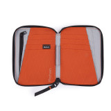 RFID Xpac Mini Document Wallet in Dusk Orange 