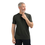 Men's Global Short Sleeve T in Tundra Brown