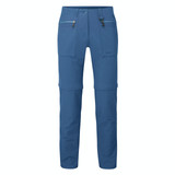 Women's Stretch Bags Convertible Zip-Off Trekking Trousers in Cumbria Blue