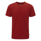 Men's Global Crew Neck Short Sleeve T-Shirt in Harbour Red