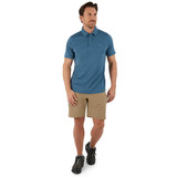Men's Stretch Bag Shorts in Stone