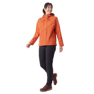 Women's Farne Waterproof Jacket Dusk Orange