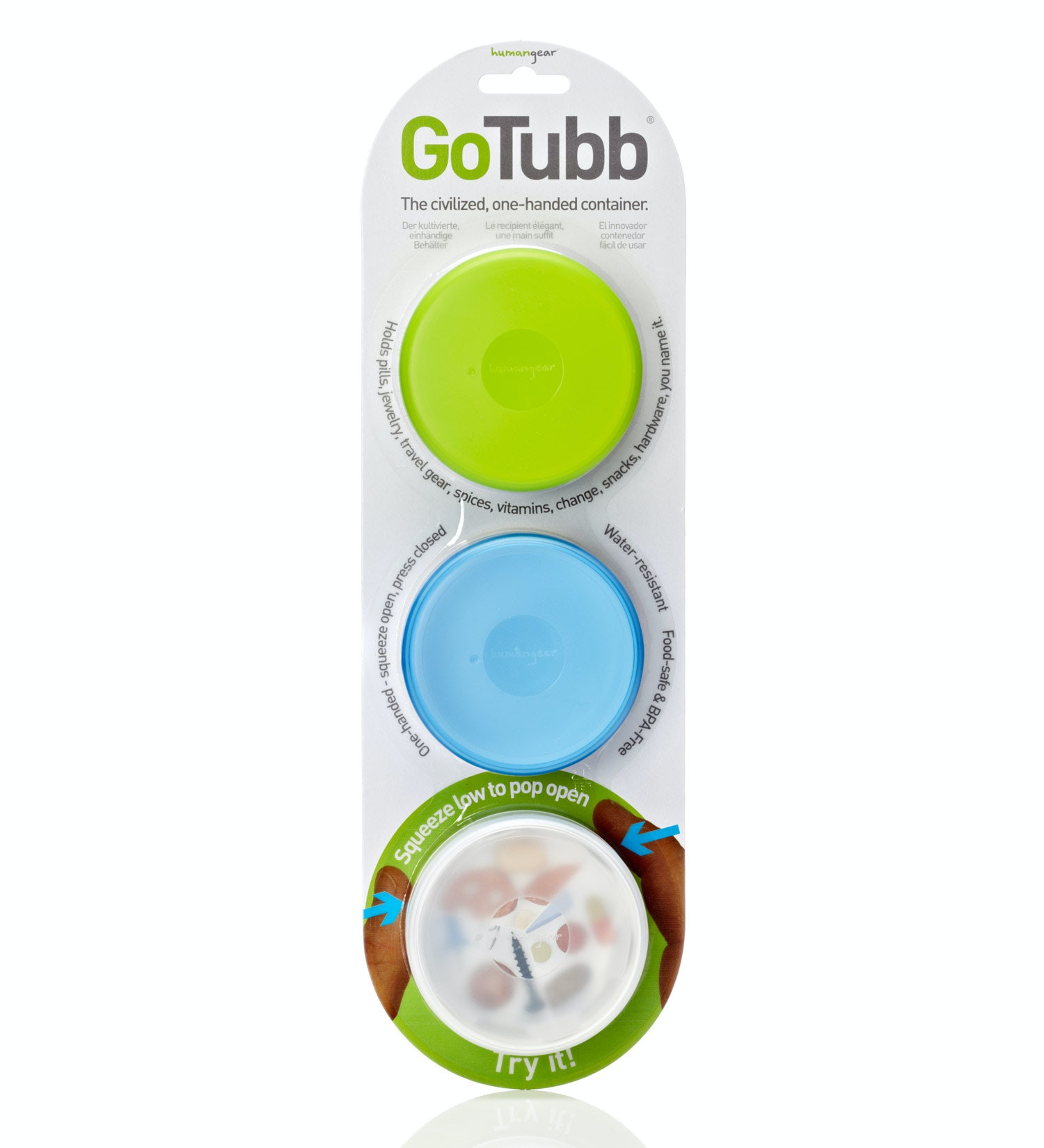 GoTubb Medium 3 Pack