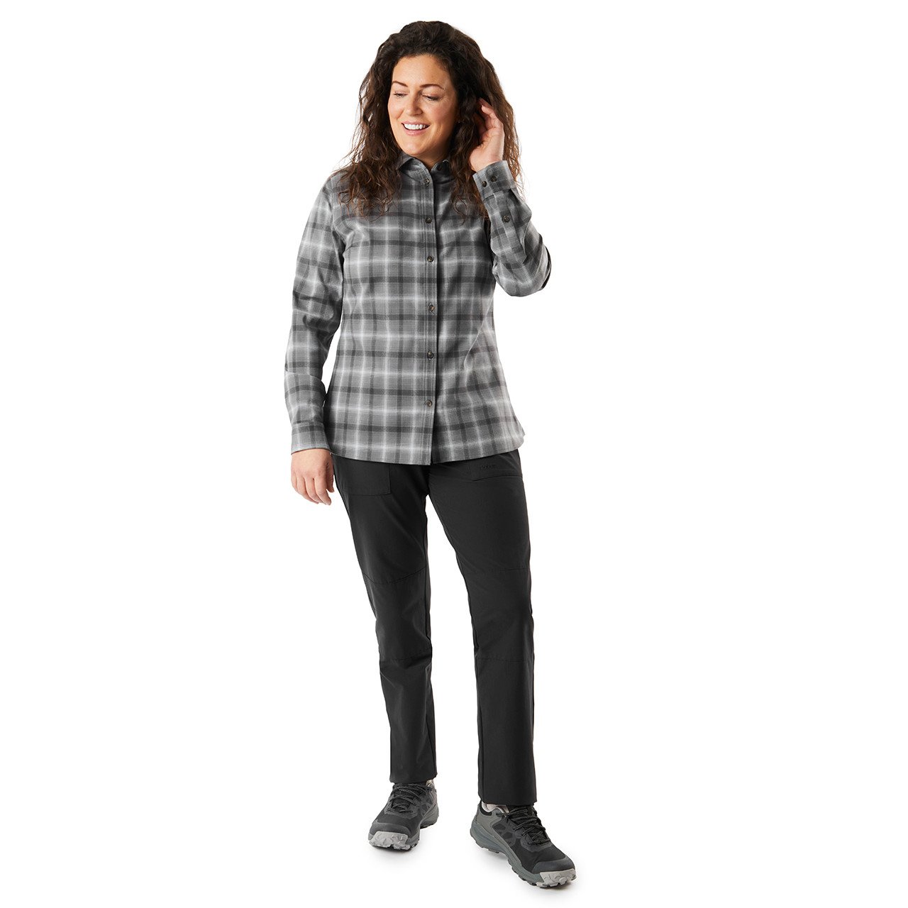 Women's Cove Long Sleeve Check Shirt hover