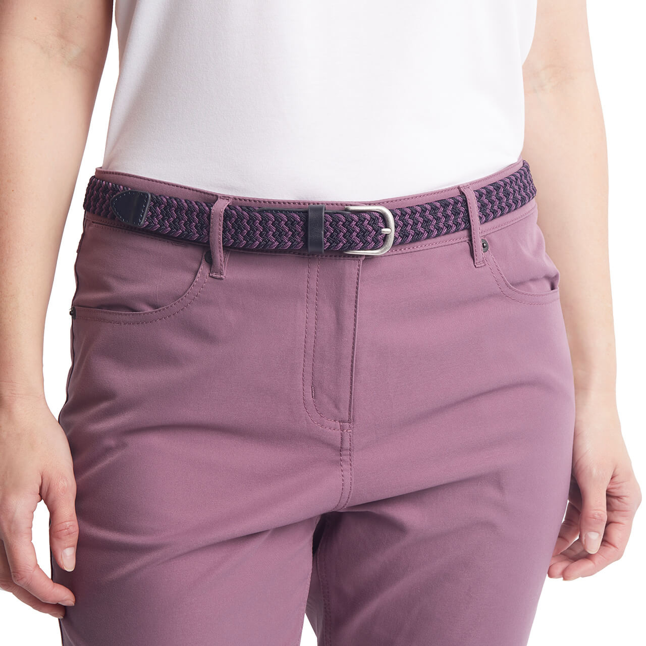 Women's Woven Stretch Belt hover