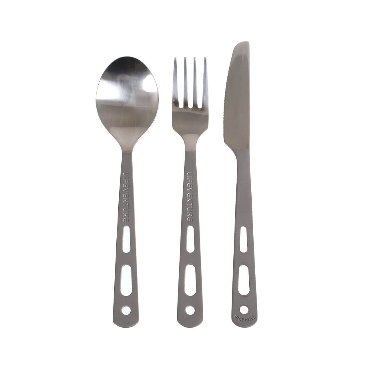 Lifeventure Titanium Superlight Cutlery Set hover