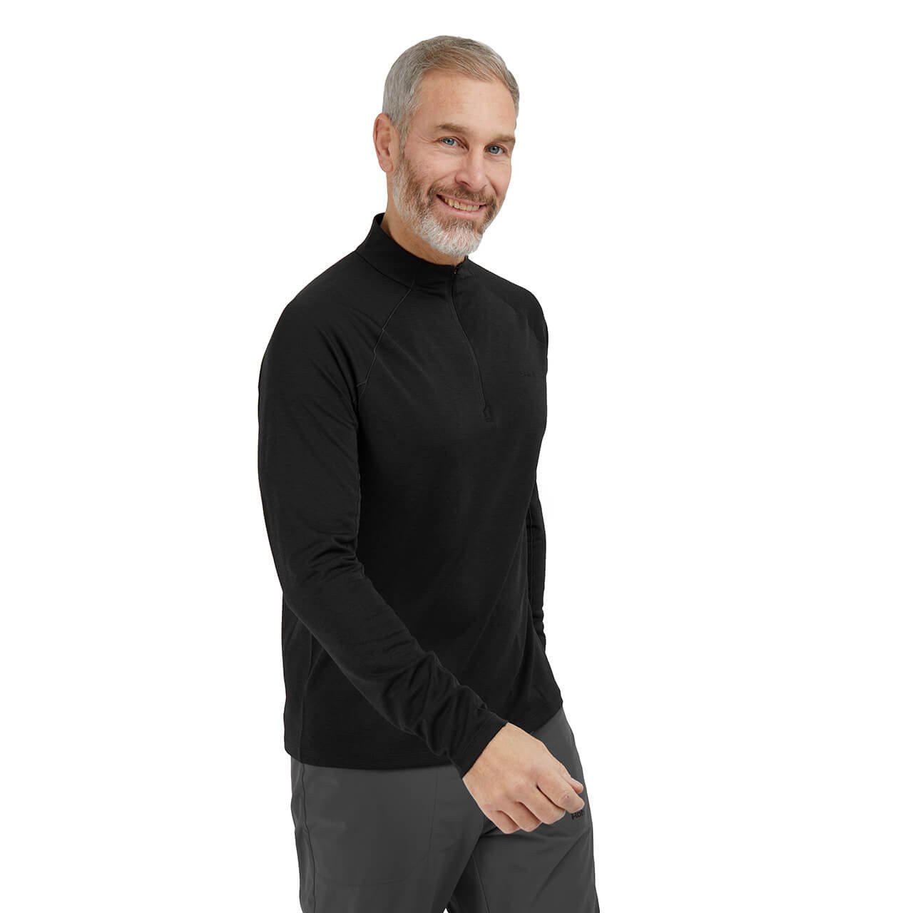 Men's Dale Long Sleeve Zip Neck