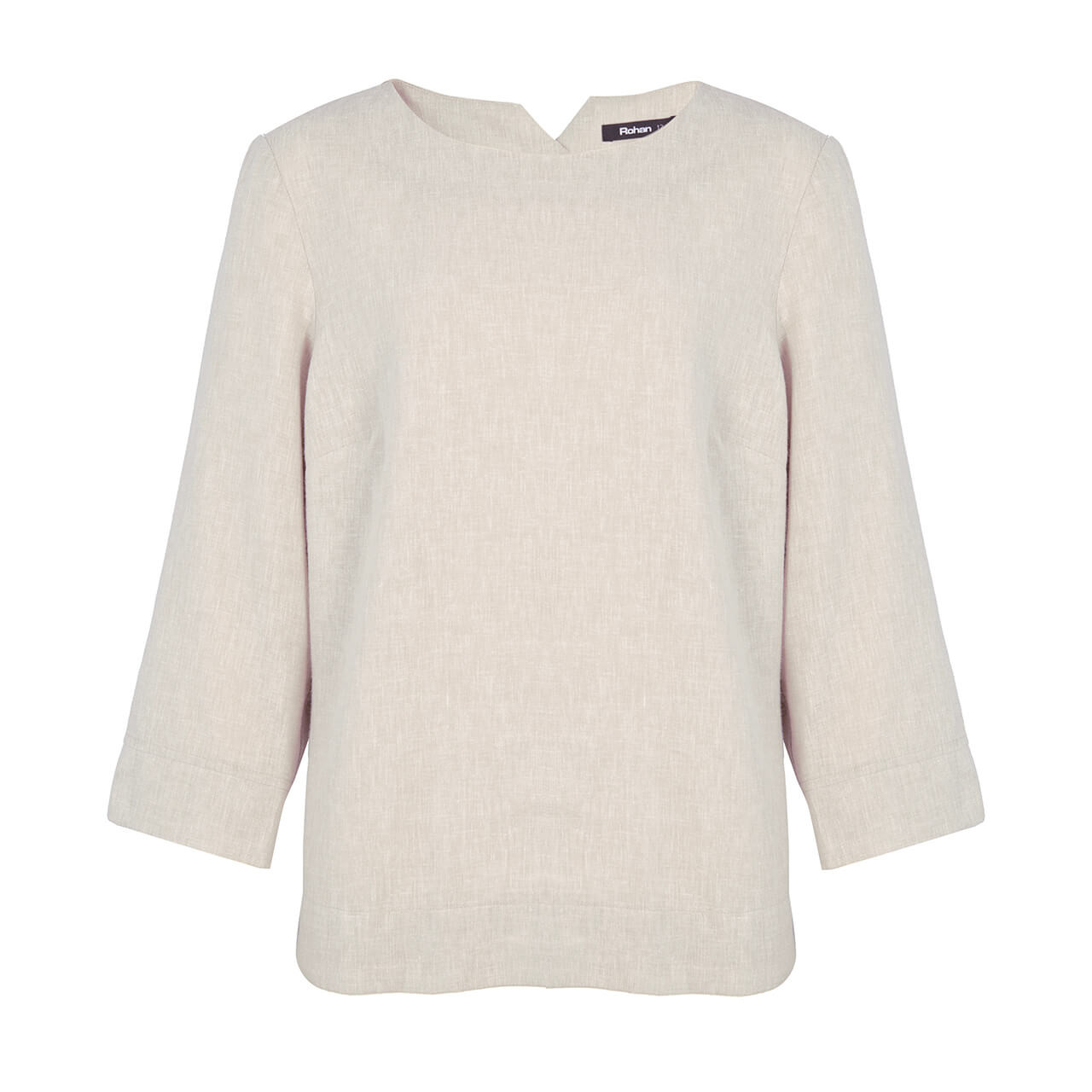 Women's Sera Linen ¾ Length Sleeve Top hover